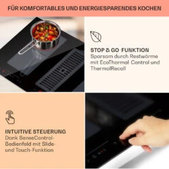 [Gebraucht] Full House Down Air System Induktionsherd + Dunstabzugshaube -Klarstein 10039858 de 0005 logo