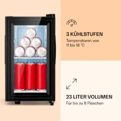 [Gebraucht] Brooklyn 23 Slim Kühlschrank -Klarstein 10039904 de 0003 logo