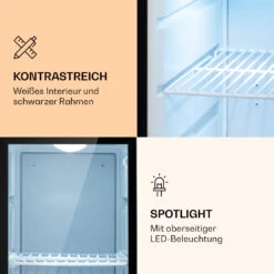 [Gebraucht] Brooklyn 23 Slim Kühlschrank -Klarstein 10039904 de 0004 logo