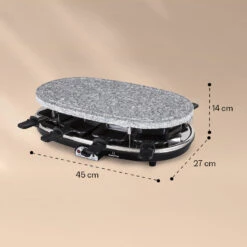 [Wiederverpackt] Steaklette Raclette -Klarstein 10039925 yy 0006 logo