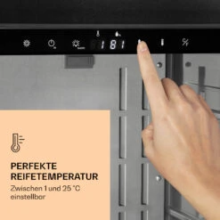 Steakhouse Pro 98 Onyx Fleischreifeschrank -Klarstein 10039934 de 0004 logo