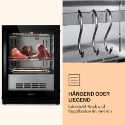 Steakhouse Pro 98 Onyx Fleischreifeschrank -Klarstein 10039934 de 0005 logo