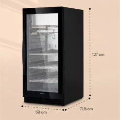 Steakhouse Pro 233 Onyx Fleischreifeschrank -Klarstein 10039936 yy 0008 dimensions