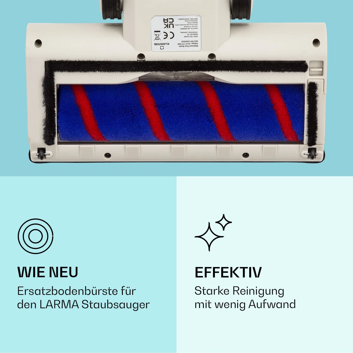 LARMA Staubsauger Ersatzbodenbürste Staubbürste 2 LARMA Staubsauger Ersatzbodenbürste Staubbürste – Bild 2