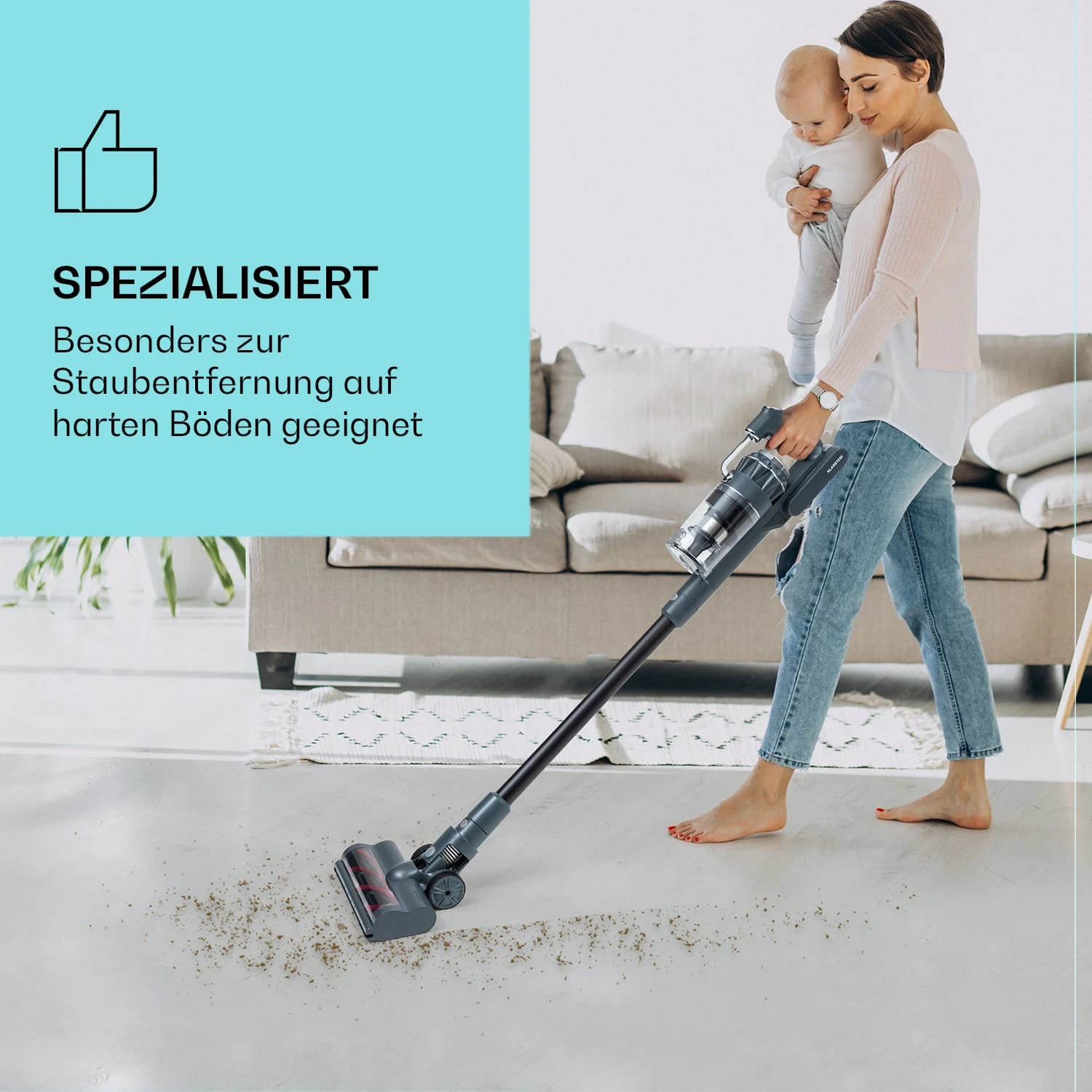 LARMA Staubsauger Ersatzbodenbürste Staubbürste 3 LARMA Staubsauger Ersatzbodenbürste Staubbürste – Bild 3