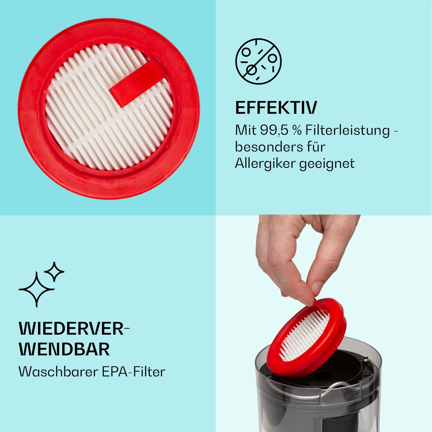 LARMA Staubsauger Ersatzfilter 3 LARMA Staubsauger Ersatzfilter – Bild 3