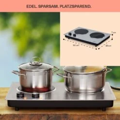 Ramsey Doppel-Kochfeld 14 Ramsey Doppel-Kochfeld -Klarstein 10040070 de 0006 usp