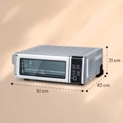 [Gebraucht] Vita-Crisp Heißluftfritteuse -Klarstein 10040224 yy 0007 dimensions 1