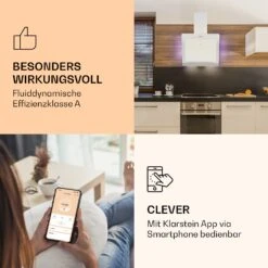 [Wiederverpackt] Aurora 60 Smart Dunstabzugshaube 60cm -Klarstein 10040235 de 0003 logo