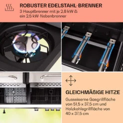 [Gebraucht] Kingsville 3.1 Kombigrill -Klarstein 10040270 de 0005 usp