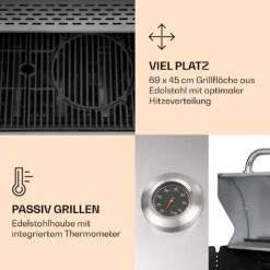 [Wiederverpackt] Lucifer 4 Gasgrill -Klarstein 10040281 de 0004 logo