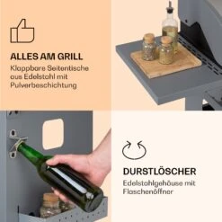 [Wiederverpackt] Lucifer 4 Gasgrill -Klarstein 10040281 de 0005 logo