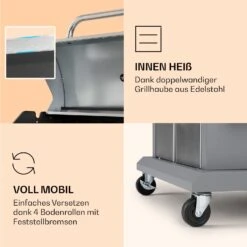 [Wiederverpackt] Lucifer 4 Gasgrill -Klarstein 10040281 de 0006 logo