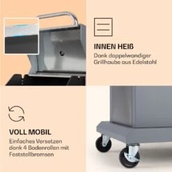 [Gebraucht] Lucifer 2 Gasgrill -Klarstein 10040282 de 0006 logo