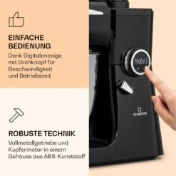 [Gebraucht] Renata Rossa Küchenmaschine 3-in-1 2000 W -Klarstein 10040500 de 0003 logo