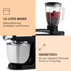 [Gebraucht] Renata Rossa Küchenmaschine 3-in-1 2000 W -Klarstein 10040500 de 0006 logo