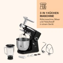 [Gebraucht] Renata Rossa Küchenmaschine 3-in-1 2000 W -Klarstein 10040500 de 0007 logo