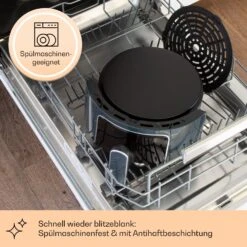 Crisp-Pro Heißluftfritteuse 3,5 Liter 9 Crisp-Pro Heißluftfritteuse 3,5 Liter -Klarstein 10040701 de 0004 logo