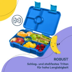 [Gebraucht] Lite Lunchbox 6 Fächer 20,8 X 4,5 X 15 Cm -Klarstein 10040714 de 0006 logo