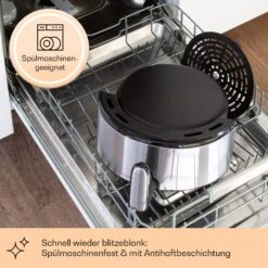 [Wiederverpackt] Klarstein Crisp-Pro 4,3L Air Fry -Klarstein 10041145 de 0004 logo 1