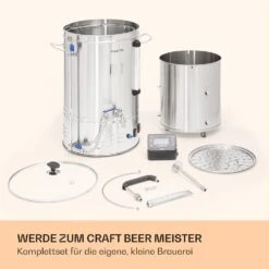 [Wiederverpackt] Brauheld Smart 35 Maischekessel -Klarstein 10041152 de 0007 usp
