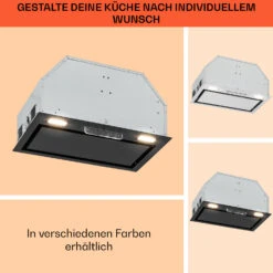 [Wiederverpackt] Camila Unterbau-Dunstabzugshaube -Klarstein 10041345 de 0008 usp 1