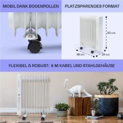 [Gebraucht] Sanford Smart Ölradiator 2500 W -Klarstein 10041359 de 0006 usp