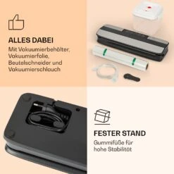 [Gebraucht] Forli Vakuumierer -Klarstein 10041374 de 0007 logo