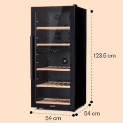 Barossa 91 Duo Weinkühlschrank 16 Barossa 91 Duo Weinkühlschrank -Klarstein 10041396 yy 0008 dimensions