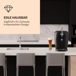 Passau Bierzapfanlage 6 L Universalfässer Druckluftpumpe -Klarstein 10041520 de 0005 logo