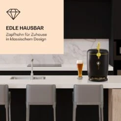 [Wiederverpackt] Passau Bierzapfanlage 6 L Universalfässer Druckluftpumpe -Klarstein 10041521 de 0005 logo 1