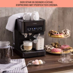 [Wiederverpackt] Arabica Comfort Siebträgermaschine -Klarstein 10041523 de 0004 usp