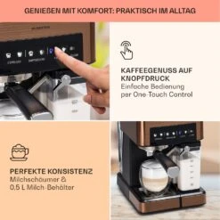 [Gebraucht] Arabica Comfort Siebträgermaschine -Klarstein 10041524 de 0003 usp