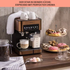 [Gebraucht] Arabica Comfort Siebträgermaschine -Klarstein 10041524 de 0004 usp