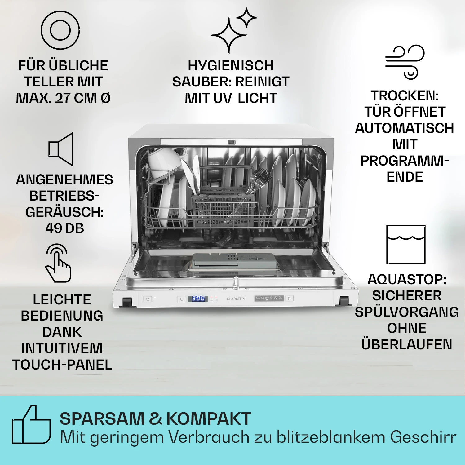 Havasia UV 6 Secret Einbau-Geschirrspüler 2 Havasia UV 6 Secret Einbau-Geschirrspüler – Bild 2