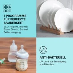 [Wiederverpackt] Havasia UV 6 Luminance Geschirrspüler -Klarstein 10041828 de 0003 usp