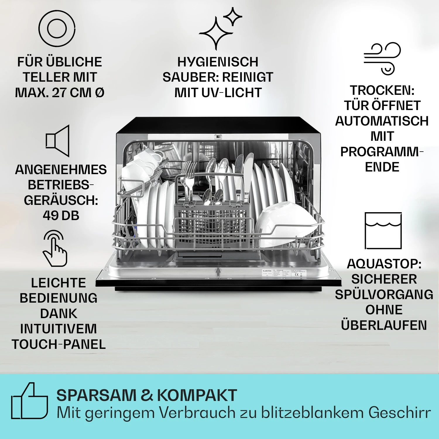 Havasia UV 8 Geschirrspüler 2 Havasia UV 8 Geschirrspüler – Bild 2