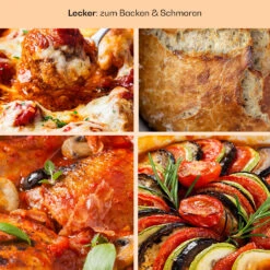 [Wiederverpackt] Podolica Bräter 4 Liter -Klarstein 10041831 de 0006 usp