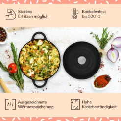 [Wiederverpackt] Podolica Bräter 5,5 Liter -Klarstein 10041832 de 0003 usp