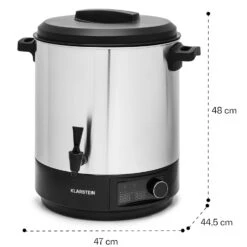 [Gebraucht] Abbey 25 Einkochautomat -Klarstein 10041838 yy 0008 dimensions