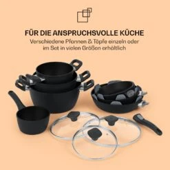 [Wiederverpackt] Noto Endurance Kochtopf-Set -Klarstein 10045009 de 0008 usp