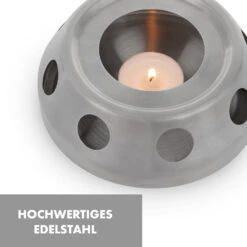 Sencha Design-Teekanne Mit Hibiscus Edelstahl-Stövchen 9 Sencha Design-Teekanne Mit Hibiscus Edelstahl-Stövchen -Klarstein 10045059 de 0003 logo