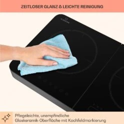 Cookio Doppel-Induktionskochfeld 15 Cookio Doppel-Induktionskochfeld -Klarstein 10045282 de 0007 usp