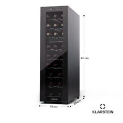 [Gebraucht] Shiraz 24 Duo Weinkühlschrank -Klarstein 10045298 yy 0011 dimensions