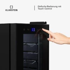 [Gebraucht] Shiraz 18 Slim Uno Weinkühlschrank -Klarstein 10045302 de 0005 usp