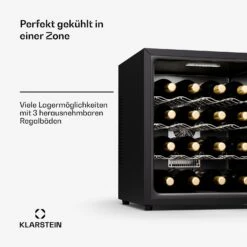 Silent Vino 16 Uno Weinkühlschrank -Klarstein 10045379 de 0004 usp