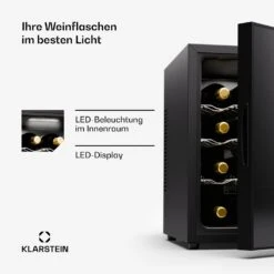 Silent Vino 16 Uno Weinkühlschrank -Klarstein 10045379 de 0005 usp