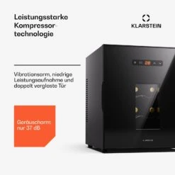 Silent Vino 16 Uno Weinkühlschrank -Klarstein 10045379 de 0007 usp