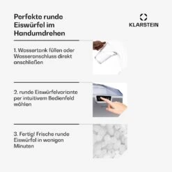 Icefestival Eiswürfelmaschine -Klarstein 10045388 de 0004 usp