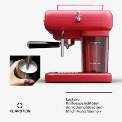 [Wiederverpackt] Espressionata Evo Espressomaschine 950W 19 Bar 1,2L 2 Tassen -Klarstein 10045423 de 0004 usp